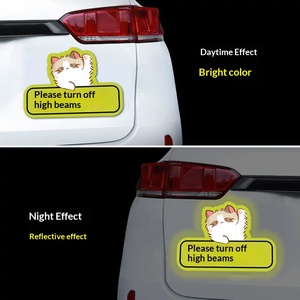 Nouvel Autocollant de Voiture Magnétique Créatif et Mignon pour Conducteur Débutant, Motif Agricole, Avertissement de Maintien de Distance, Vente en Gros - Product Image 4