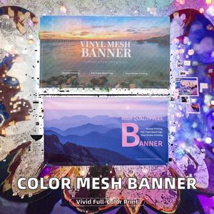 Pancarta de Malla de PVC para Exteriores de Alta Calidad, Impermeable, Impresión Digital a Todo Color, Pancarta Publicitaria Colgante - Product Image 2
