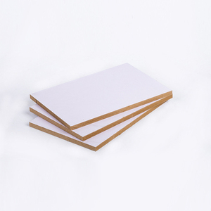 Panneau stratifié <span class=keywords><strong>blanc</strong></span> imperméable à haute brillance du panneau 18mm de mélamine de Mdf - Product Image 2