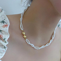 Bijoux Ehao Shenzhen – Fermoir Papillon Vague Lanterne en Or 18 carats avec Perle et Grain Fin