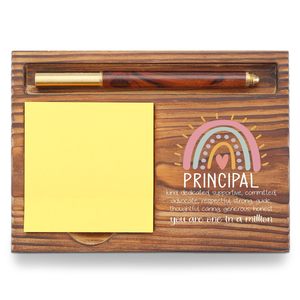 Support de bloc-notes en bois massif imprimé sur mesure, porte-cartes et porte-notes pour notes autocollantes, porte-cartes de luxe, support de jeu de cartes - Product Image 1
