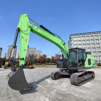 Excavatrice électrique pure XE215EV de 23,5 tonnes, pelleuse électrique à batterie lithium haute performance de 140 kW pour l'exploitation minière et la construction urbaine