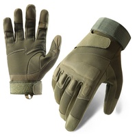 Vente chaude bonne qualité Sport de plein air entraînement chasse tir Combat gants tactiques hommes plein doigt tactique main gants
