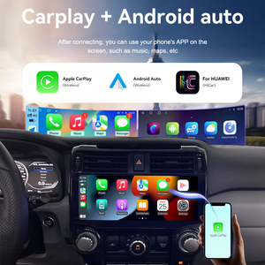 Autoradio Android 15 da 12,3 Pollici per Toyota 4Runner 2010-2023 <span class=keywords><strong>con</strong></span> Lettore DVD, Navigatore GPS, Unità Principale, CarPlay Wireless e DSP - Product Image 3