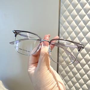 กรอบแว่นตาทรงสี่เหลี่ยมผืนผ้าสำหรับผู้ชาย ดีไซน์ทันสมัย ผลิตจากโลหะผสม ป้องกันรังสียูวี 51% แบบเต็มกรอบ ผลิตที่ตานหยาง หมายเลขสินค้า 58062 - Product Image 1