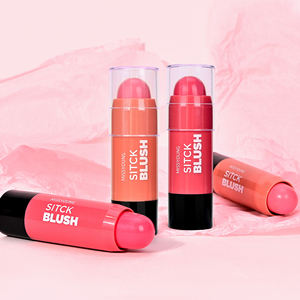 Blush Sticker Packaging Custom Your Own Logo Maquillaje Pixi Blusher Cream Etiqueta privada a prueba de agua - Product Image 4