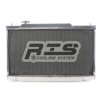 Radiateur Auto en Alliage d'Aluminium à 2 Rangées pour Honda Civic EP3 K20A Type-R Années 2001-2003