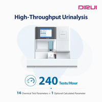 Analyseur d'urine automatique DIRUI H-1600, instrument d'analyse clinique pour bandelettes de test urinaire, système de test de laboratoire