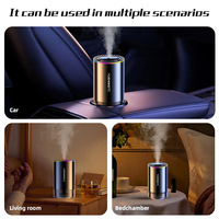 Diffuseur d'aromathérapie décoratif pour voiture en métal, 100 ml, pulvérisation automatique, élimination des odeurs, design étoile
