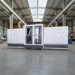 Machine de lavage et de séchage verticale haute efficacité pour la production de verre architectural, verre Low-E et verre isolant - Product Image 1