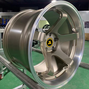 Jiangzao 5 rayons 5 trous 15 16 17 18 19 20 21 22 pouces jantes à lèvres forgées concaves rouges pour <span class=keywords><strong>bmw</strong></span> <span class=keywords><strong>e30</strong></span> jdm f32 420 428 e60 61 benz audi - Product Image 3