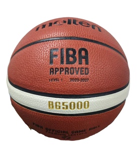 Ballon de basket BG5000 taille officielle 7 en PU, poids 600-650g, pour usage intérieur/extérieur - Product Image 1