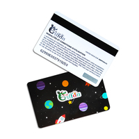 Carte PVC à bande magnétique personnalisée en usine, impression couleur intégrale, carte de fidélité VIP avec bande magnétique pour les commerces de détail