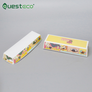 Plateau en papier d'emballage à emporter de carton imprimé personnalisé jetable pour frites, hot-dog, hamburger et collations - Product Image 1