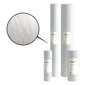 Huishoudelijke Smelt Geblazen Sediment Filter Cartridge Fil Polypropyleen Gesponnen Filter Cartridge