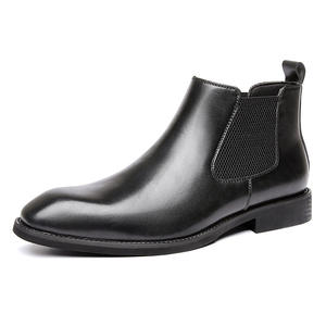 Chaussures en cuir pour hommes de style classique, de haute qualité, best-seller, élégantes et tendance, avec semelles épaisses et construction en cuir véritable - Product Image 5