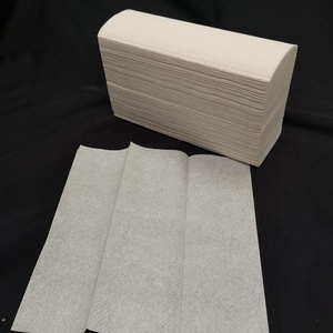 <span class=keywords><strong>Serviettes</strong></span> <span class=keywords><strong>en</strong></span> <span class=keywords><strong>papier</strong></span> professionnelles 1 pli, blanches, multifold, très absorbantes, pour restaurants, hôtels et salles de bain - Product Image 1