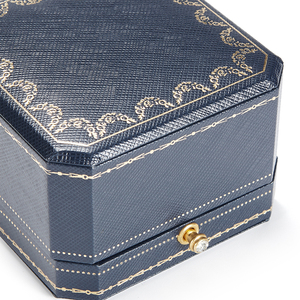 Caja de Almacenamiento de Joyería de Cuero Sintético y Papel para Pulseras, Anillos, Collares y Brazaletes, Precio Económico de Fabricante Chino, Caja de Regalo para Joyas - Product Image 6