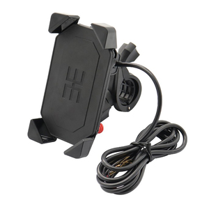Support de téléphone portable pour moto, avec chargeur USB rapide, sans fil, pour moteur, 2020 - Product Image 2