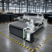Machine de découpe CNC à couteau vibrant TC pour feuilles de plastique, mousse EPE et éponge