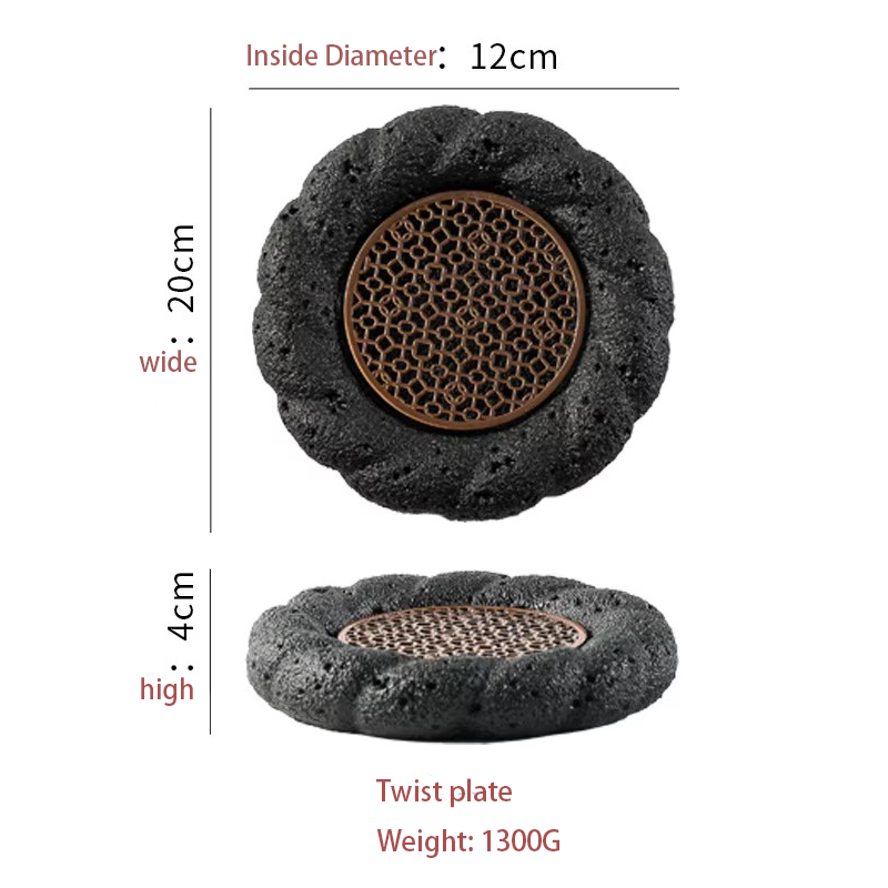 8-inch twist tray with spacers