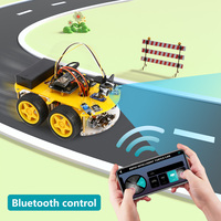 Juguete de programación de codificación DIY hecho en China 4WD WiFi APP Control Stem Aprendizaje educativo Robot inteligente Car Starter Kit Set para Arduino