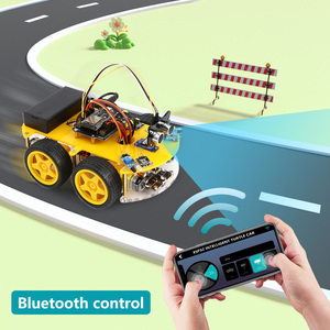 Juguete de programación de codificación DIY hecho en China 4WD WiFi APP Control Stem Aprendizaje educativo Robot inteligente Car Starter Kit Set para Arduino - Product Image 4