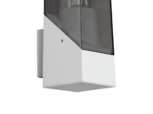 Ip65 không thấm nước nhôm + PC phong cách đen trắng trang trí ánh sáng ngoài trời LED Tường đèn E27 chủ lịch thi đấu - Product Image 6