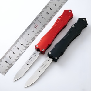 <span class=keywords><strong>Couteau</strong></span> multi-usage en alliage d'aluminium, lame remplaçable en acier 440, 60 cm #   <span class=keywords><strong>Couteau</strong></span> utilitaire portable pour le camping en plein air - Product Image 5