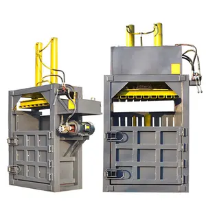 Plastic compactor hydraulic baling press machine packing machine for factory price