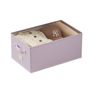 Clothing Organizer Fabric <b>Storage</b> Box Rectangle Foldable <b>Stackable</b> Lidless For <b>Wardrobe</b> Bedroom Home Use Large Capacity - Product Image 2