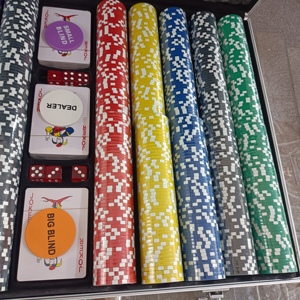 Set de <span class=keywords><strong>Fichas</strong></span> de Póker de Lujo Personalizado al por Mayor con Maletín de Viaje de 1000 Piezas y Caja de Aluminio para Uso Profesional en Casino - Product Image 3