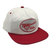 Custom Ongestructureerde Katoenen Snapback Hoed Custom Flat Dad Hat Custom Borduurwerk Logo Hoed