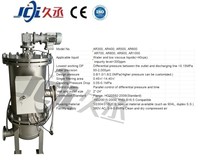 Filtre à disques autonettoyant à lavage automatique, neuf, prix usine, avec boîtier en acier inoxydable SS304/316L et précision de 50 µm pour usage industriel