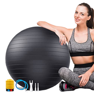 Pelota de <span class=keywords><strong>Pilates</strong></span>, Ideal para Ejercicios de Fisioterapia, Yoga, Ejercicios de Core, Equipo de Entrenamiento de Barra de Goma para Mujeres, Hombres, Niños y Bebés - Product Image 1