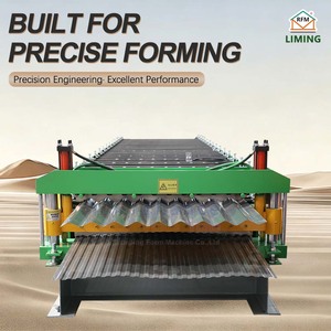 Machine <span class=keywords><strong>de</strong></span> formage à froid pour tuiles <span class=keywords><strong>de</strong></span> toit modèle Hebei Liming, machine <span class=keywords><strong>de</strong></span> formage à froid pour tôles <span class=keywords><strong>de</strong></span> fer ondulées, machine <span class=keywords><strong>de</strong></span> formage à froid pour tôles <span class=keywords><strong>de</strong></span> toit double couche - Product Image 1