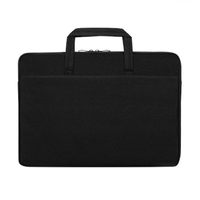 Sac portable pour ordinateur portable en polyester, mallette pour ordinateur portable de 13/14/15/15,6 pouces, sac à main