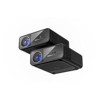 Nueva tendencia de diseño Transjee A80 Proyector 4K compatible HD LED LCD Android Smart Video Película Proyector de cine en casa