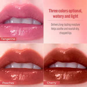 Voluminizador de Labios Orgánico Natural con Cera de Abeja y Ácido Hialurónico, Reparador, Nutritivo, Suavizante de Líneas, Esencia de Labios con Brillo - Product Image 4