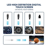 NEWO LP17-A Compresseur d'air miniature 18L/min avec batterie 22,2Wh, technologie d'arrêt automatique pour véhicules et sports