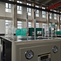 Máquina Semiautomática para Fabricación de Botellas de Plástico PP/PET, Estilo Chino, de Alta Productividad, con Bomba Controlada por PLC, en Oferta