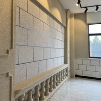 Peinture à texture pierre naturelle avec sable de quartz, résistante aux alcalis, finition extérieure pour murs en ciment, villas, maisons individuelles
