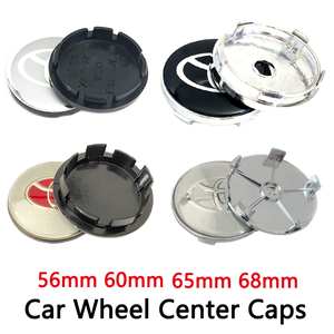 Tapas de Centro de Rueda de 56mm, 60mm, 65mm, 68mm para Toyota Corolla, <span class=keywords><strong>RAV4</strong></span>, Yaris, C-HR, Camry, Prius, Prado, Accesorios para Auto - Product Image 1