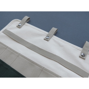 Kit de rangement pour la <span class=keywords><strong>cuisine</strong></span> d'extérieur portable avec logo personnalisé sac en tissu pour l'extérieur le camping les couverts sac en toile pour le voyage le pique-nique les couverts sont suspendus - Product Image 3