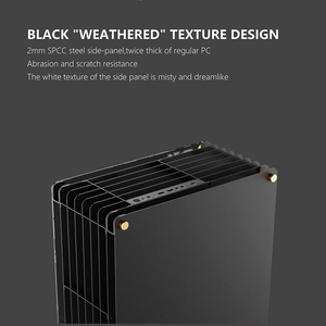 Lovingcool Open Style Support 240 Water Cooling PC Chassis Micro ATX <strong>Mini</strong> ITX CPU <strong>Casing</strong> <strong>Computer</strong> Gaming PC Case RGB with Fans - Product Image 3