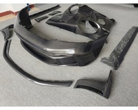 Body Kit Serat Karbon Gaya GT3RS untuk Porsche 911 Carrera 992 Upgrade Lip Depan, Bumper Depan dan Belakang, Side Skirt, Mudguard