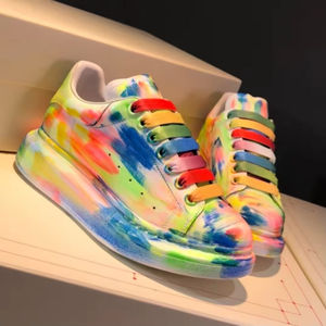 Chaussures de course de haute qualité, originales, de la marque Mcqueenes, plateforme, mode, baskets, marque célèbre, homme, femme, maille, tendance de la mode - Product Image 3