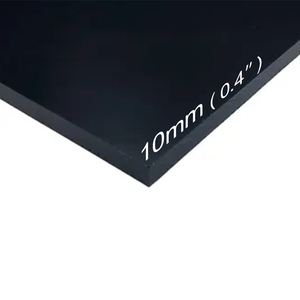 10mm Zwart/Natuurlijk/Gele HDPE plaat |   Aangepaste kleur Lengte en breedte |   Professionele fabrikant - Product Image 1