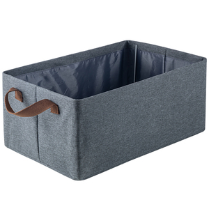 Caja de almacenamiento de ropa, organizador de armario con cajones de tela y asas para ropa, suéteres, pantalones y prendas plegadas - Product Image 4