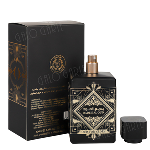Perfume de Lujo para Hombre en Envase de Madera Negra, Aroma Fresco, Especiado y Frutal, Larga Duración, 100 ml, Venta al Por Mayor - Product Image 4
